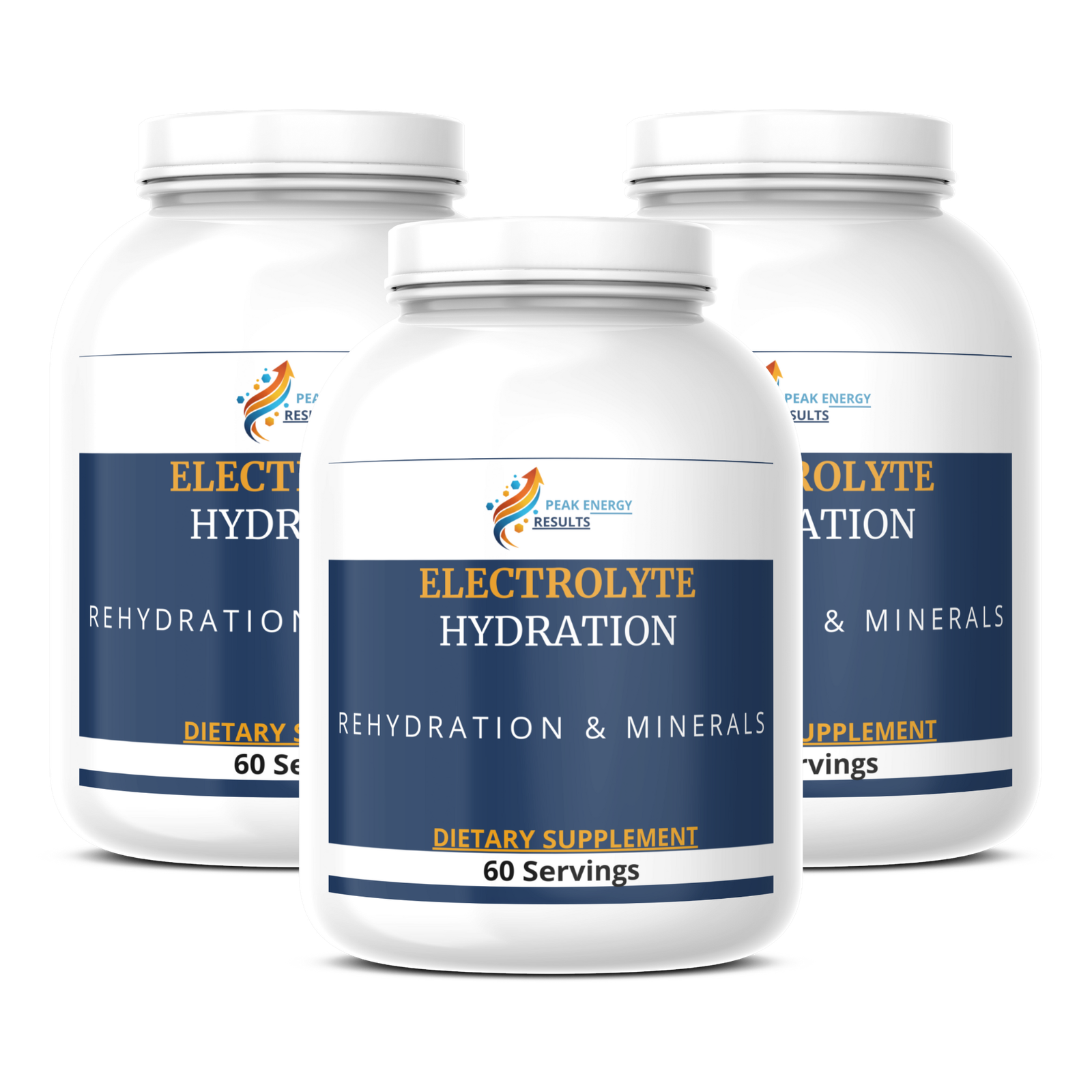 Electrolyte Hydration ( 3 Bottles, 60 Servings)